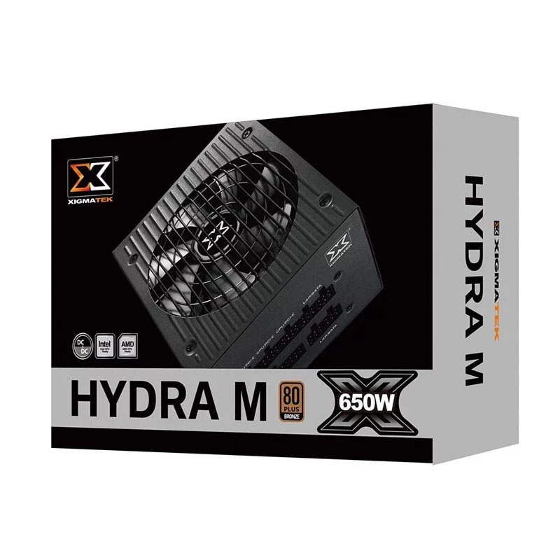 Xigmatek Hydra M 650W 80+ Bronze Fully Modular Power Supply Unit