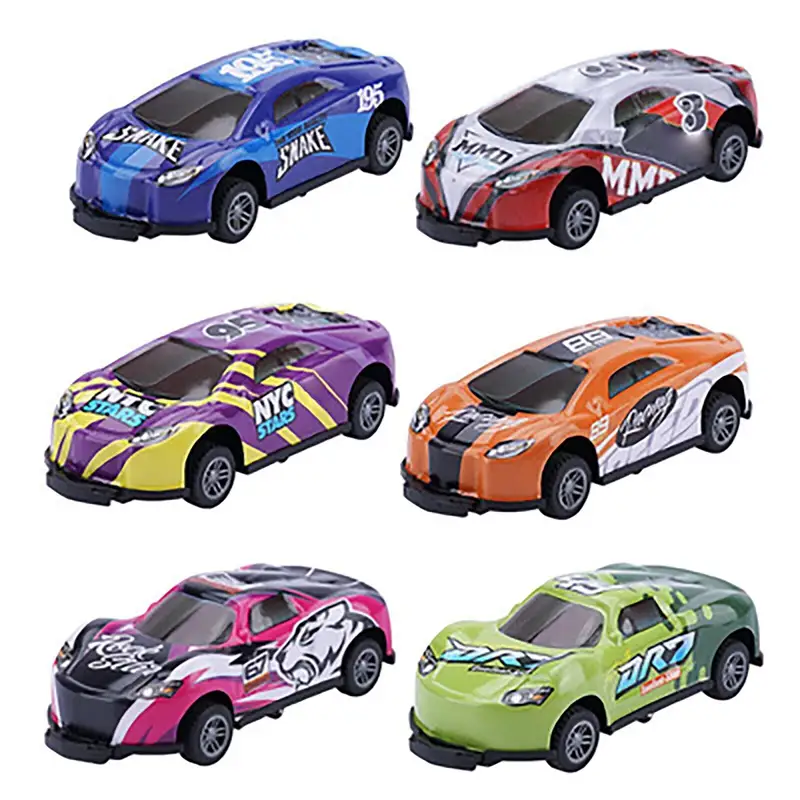 Mini Car Models Pull Back & Backflip Stunt Toys (5 Pcs)