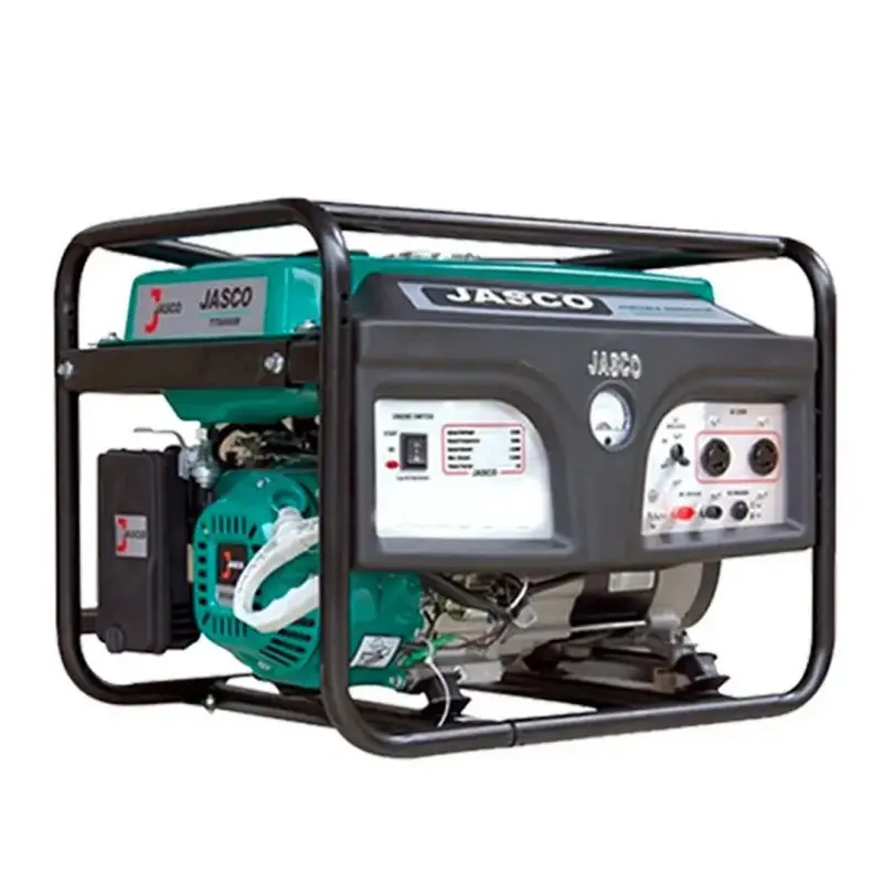 Jasco Titanium Series 2.5 Kw / 3 Kva Dual Generator & Wheels Battery Gas Kit With Official Warranty