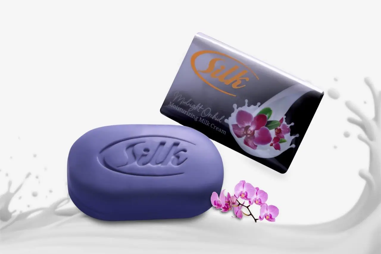 Silk Soap Midnight Orchid - Luxurious Floral Cleansing