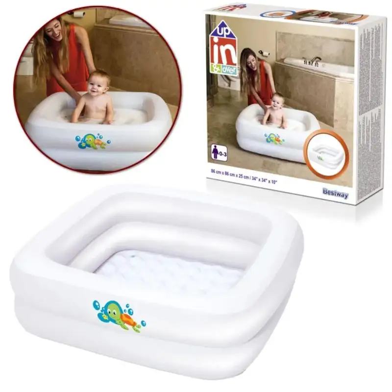 Bestway 51116 Inflatable Baby Tub & Swimming Pool 3 Ft For Kids Baby