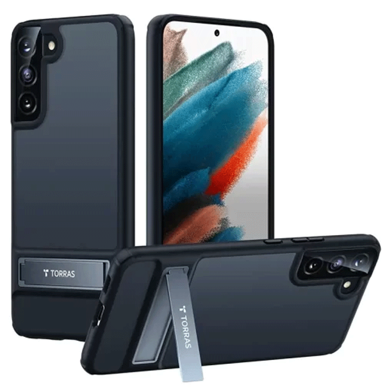 Torras MarsClimber Series Phone Case For Samsung Galaxy S22 Plus Case – Black