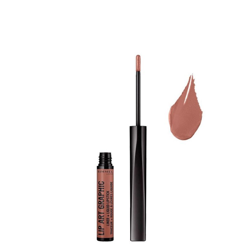 Rimmel London Lip Art Graphic Liner + Liquid Lipstick 720 Lacey 3614227448759