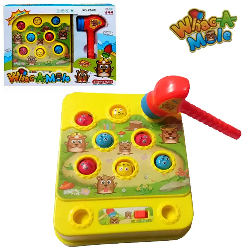 WHAC-A-MOLE Electronic Hammer Challenge Game Toy For Kids