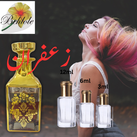 Attar  Zaafran 12 ml - Alcohol free Attar - Original attar By Behlole