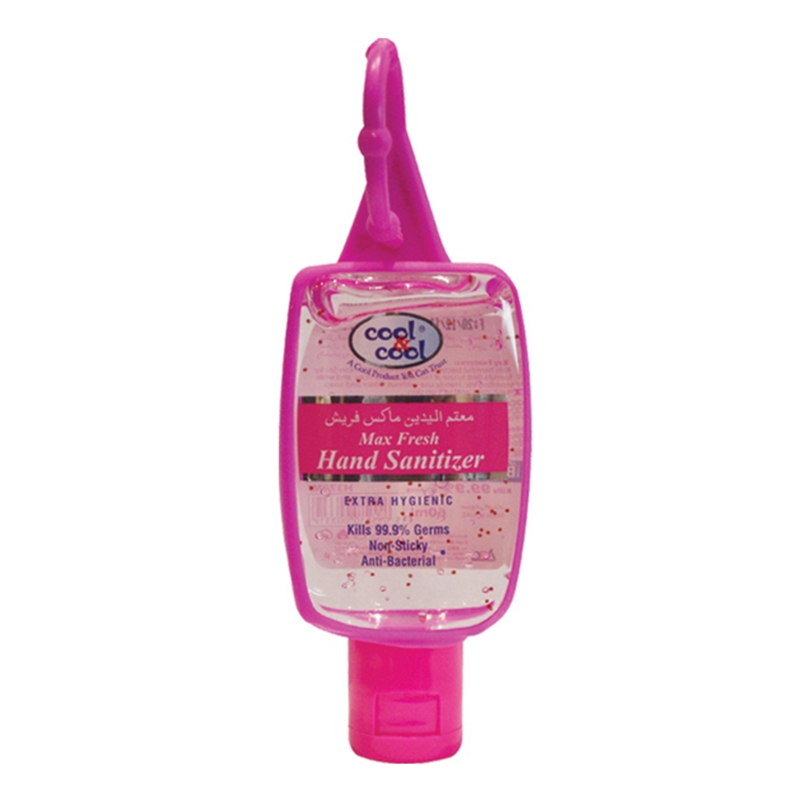 Cool & Cool Hand Sanitizer Gel 60ml Max Fresh With Jacket