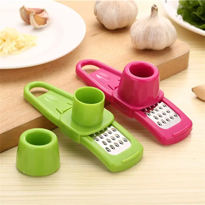 Multifunction Mini Garlic Press Grinding Grater
