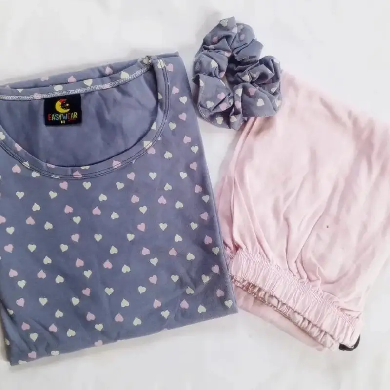 Grey Pink Casual Wear Shirt & Trouser