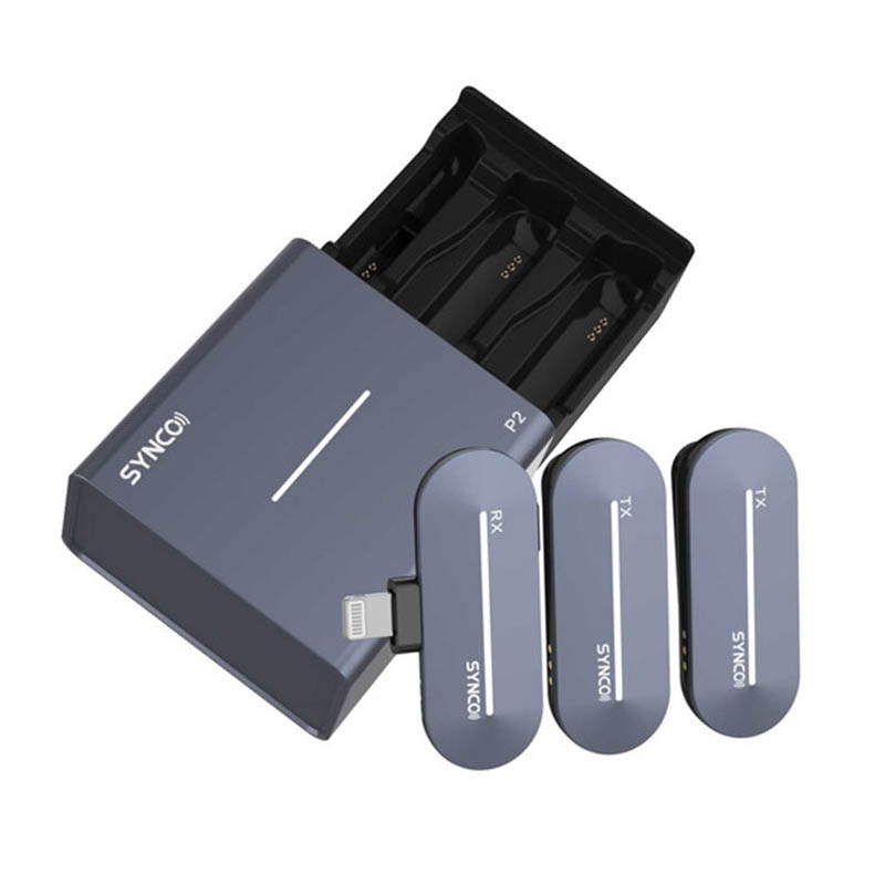 Synco P2L Miniature 2.4G Wireless Digital Wireless Microphone