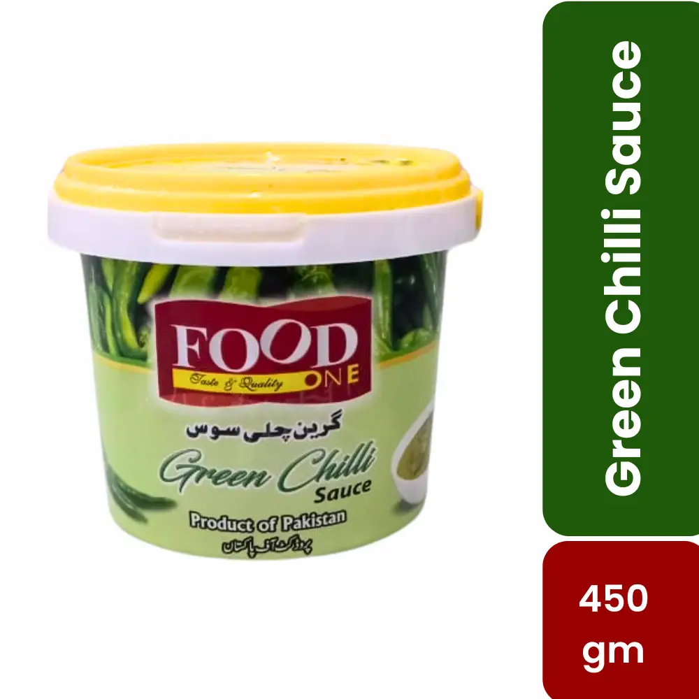 Premium Green Chilli Sauce – 450g | Spicy and Tangy Flavor in Every Bottle