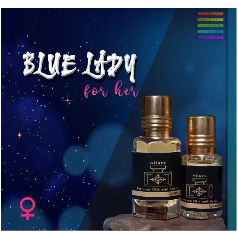 Blue Lady Attar By Allure 6ml