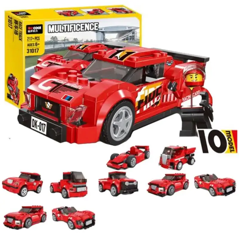 Architect Multificence Sports Cars Building Decool blocks 10 IN 1 Set - 31017 - 217pcs