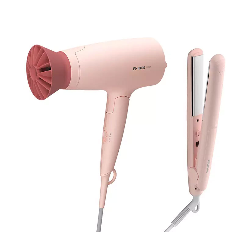 Philips BHP398/00 COMBO PACK (Dryer + Straightener) With Official Warranty
