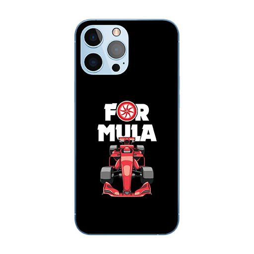 Customized Mobile Case for Apple iPhones (Formula Design - PW)