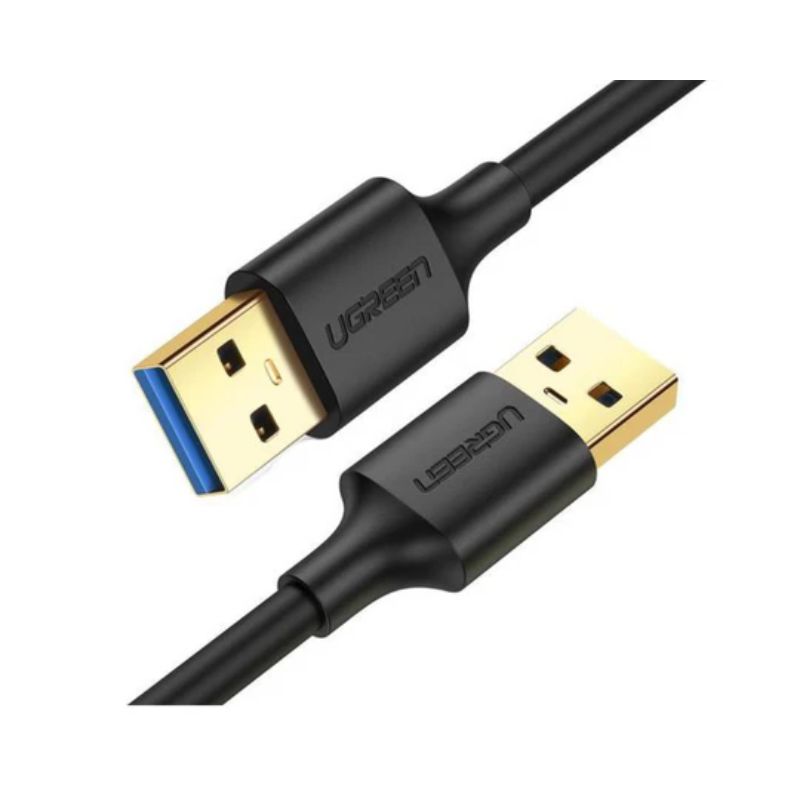UGREEN USB-A 3.0 MALE TO MALE CABLE US128 10371 2-METER (BLACK)
