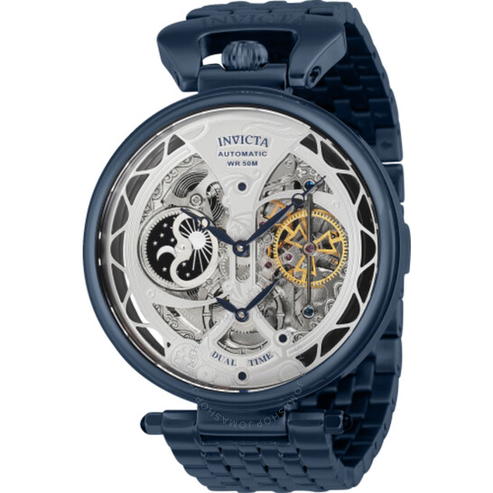 Invicta Objet D Art Automatic Silver Dial Men's Watch