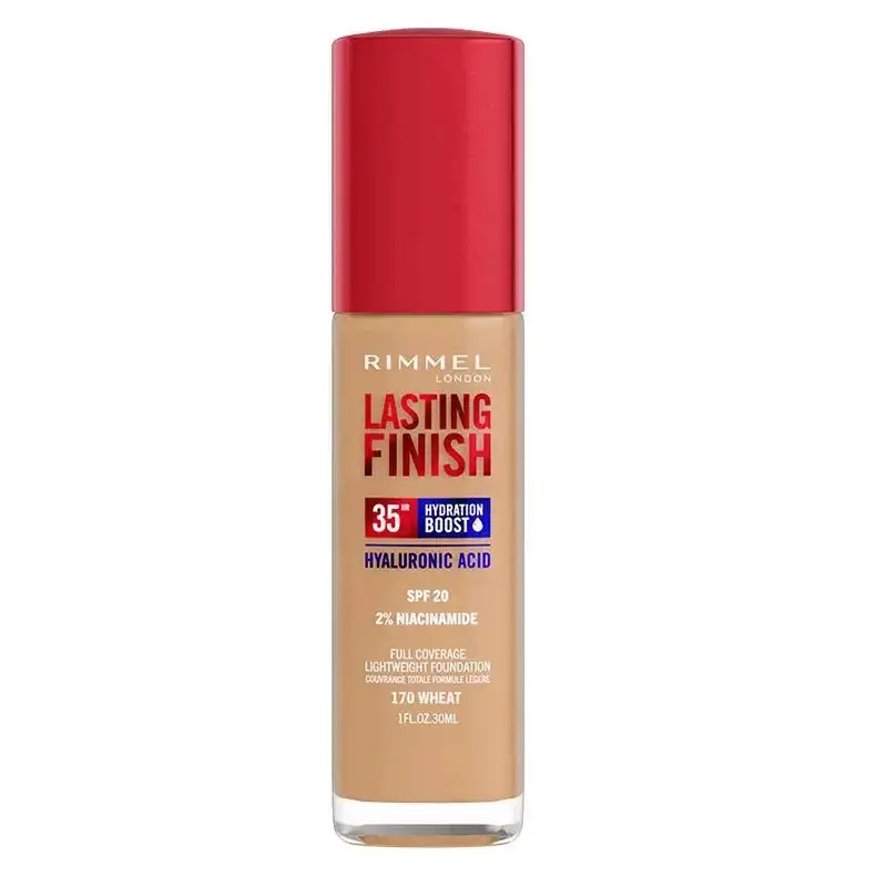 Rimmel - Lasting Finish Hyaluronic Acid Long-Lasting 200 Soft beige 3616304825101
