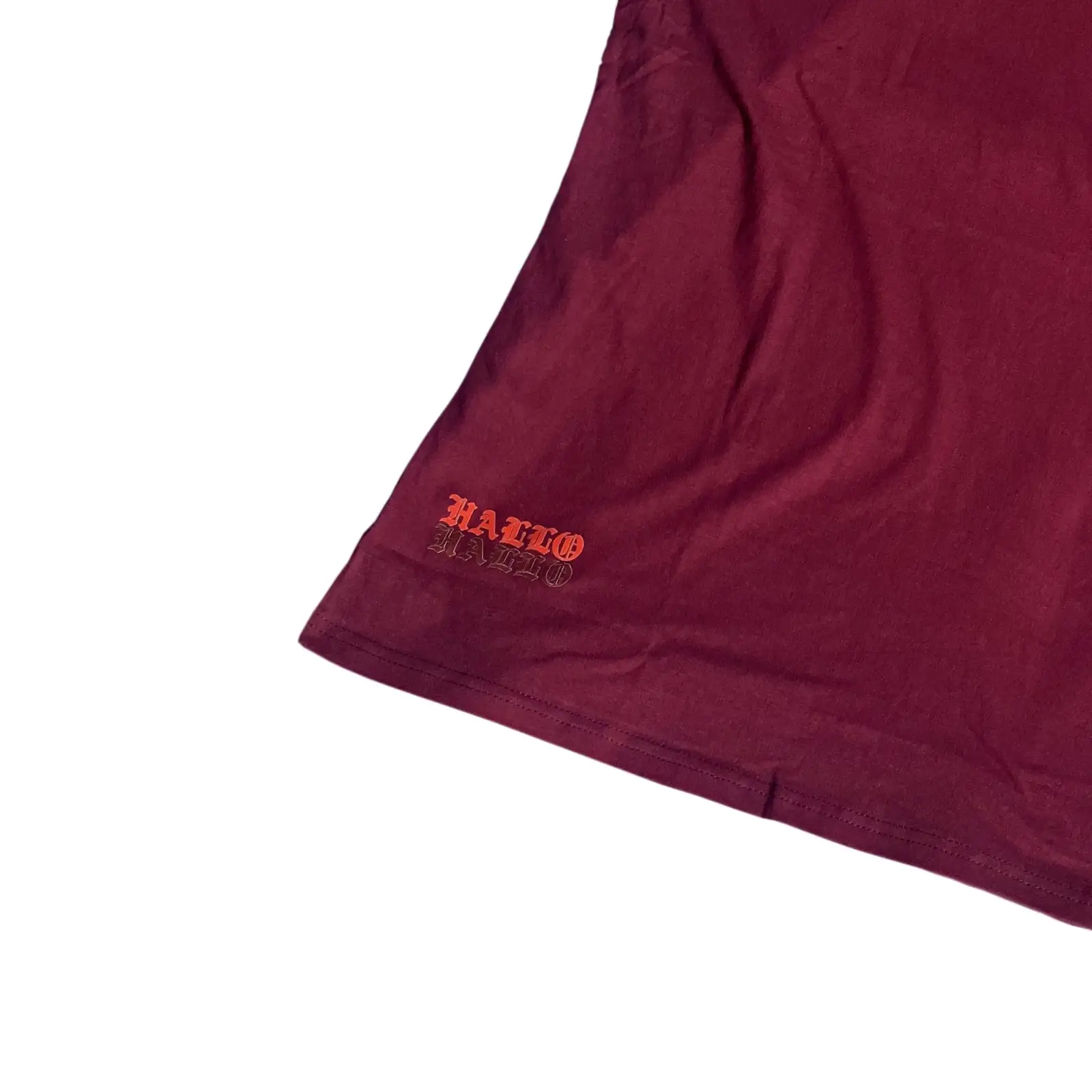 DRIPPERS - Maroon Hallo Dragon - Oversized Graphic Printed Tee