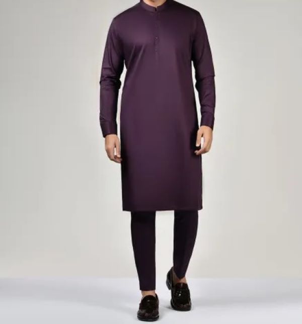 Dark Purple (Cotton Delight) zarar clothing studio