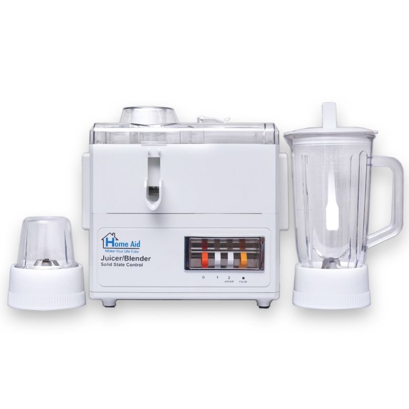 HomeAid HA-977 3 in 1 Juicer, Blender & Grinder With Official Warranty