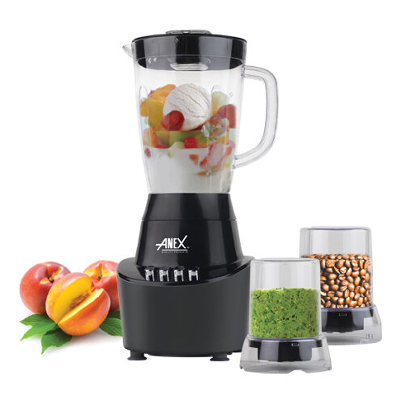Anex AG-6044 3 in 1 Deluxe Blender & Grinder With Official Warranty