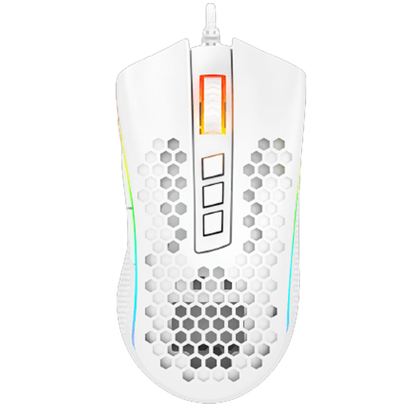 Redragon M988W Storm Elite White RGB Gaming Mouse