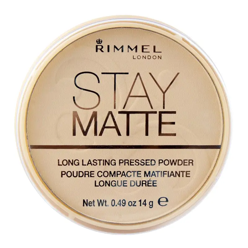 Rimmel London - Stay Matt Pressed Powder - Transparent 034-001 (3607345064505)