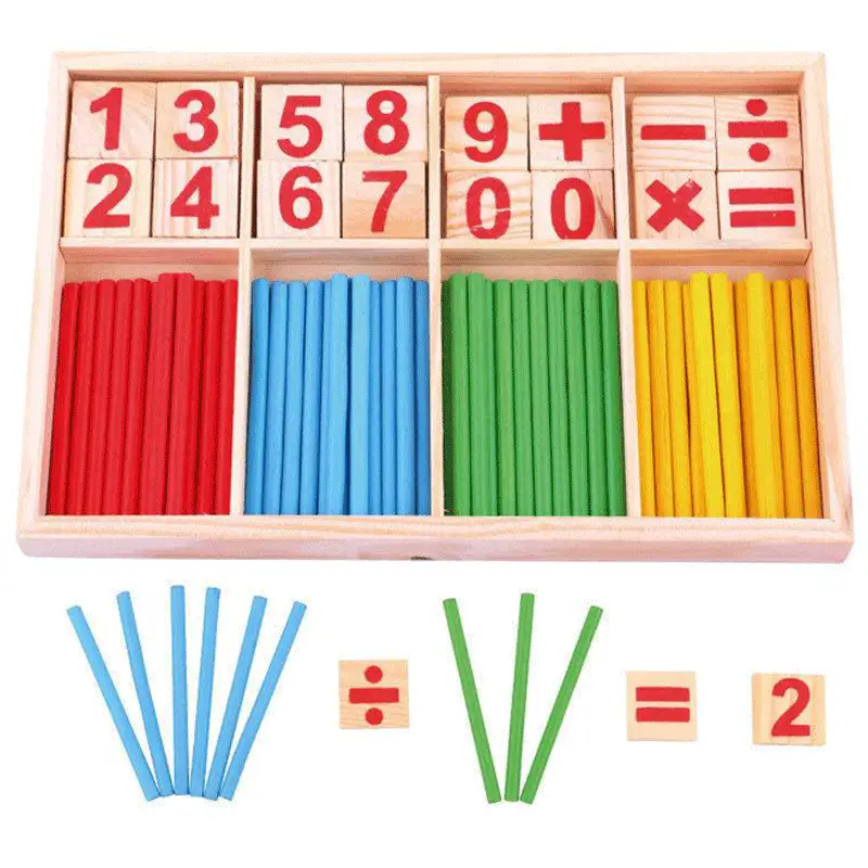 Mathematical Numbers and Counting Intelligence Sticks