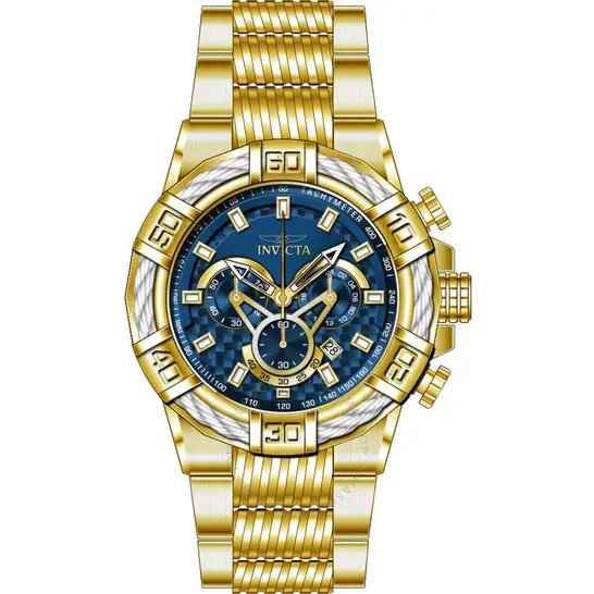 Invicta Bolt Chronograph Quartz Blue Dial Men's Watch