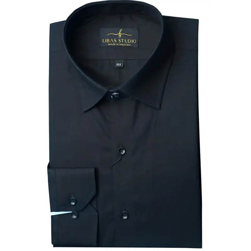 Jet Black Formal Shirt