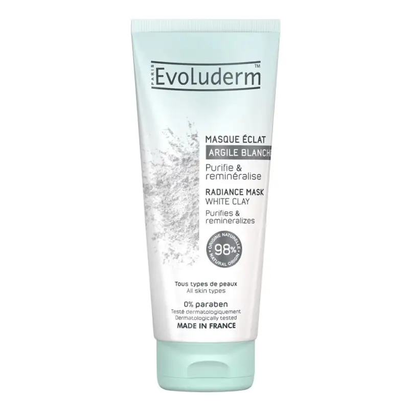 Evoluderm Radiance Mask White Clay - 100ml - 3760100183290