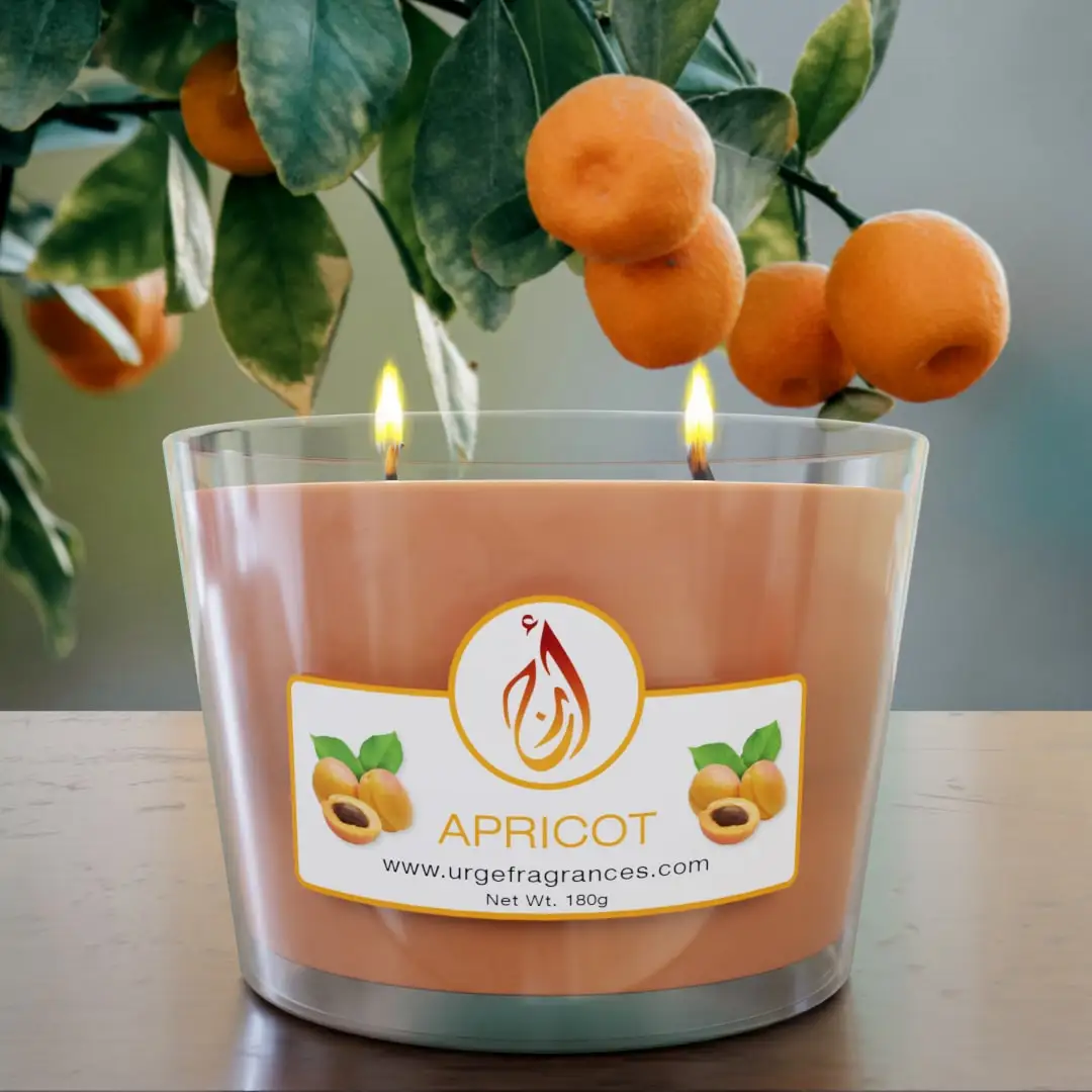 Apricot Double Wick - Scented Candle