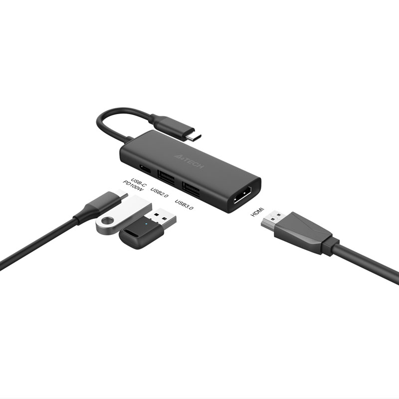 A4tech DST-40C 4-in-1 Docking Station