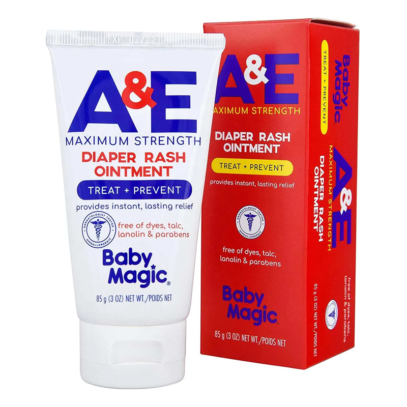 Baby Magic 8516 A&E Maximum Strength Diaper Rash Ointment 85g