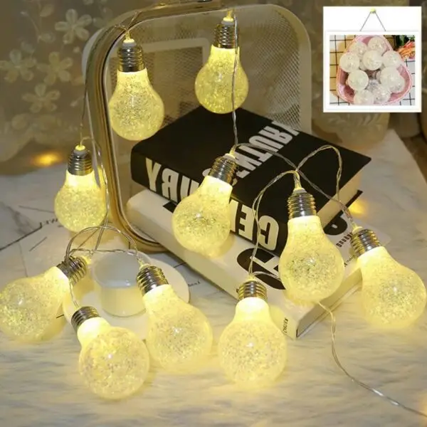 Golden Bulb Fairy Light