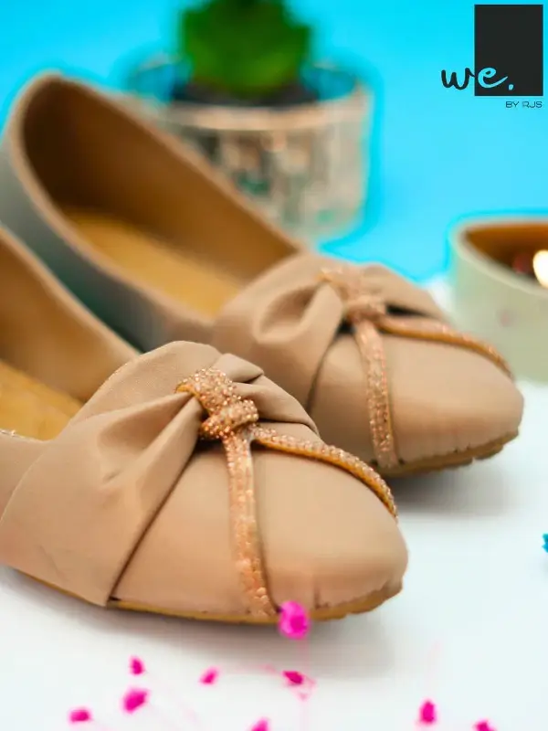 Beads Line Pumps - Beige - WE BY RJS