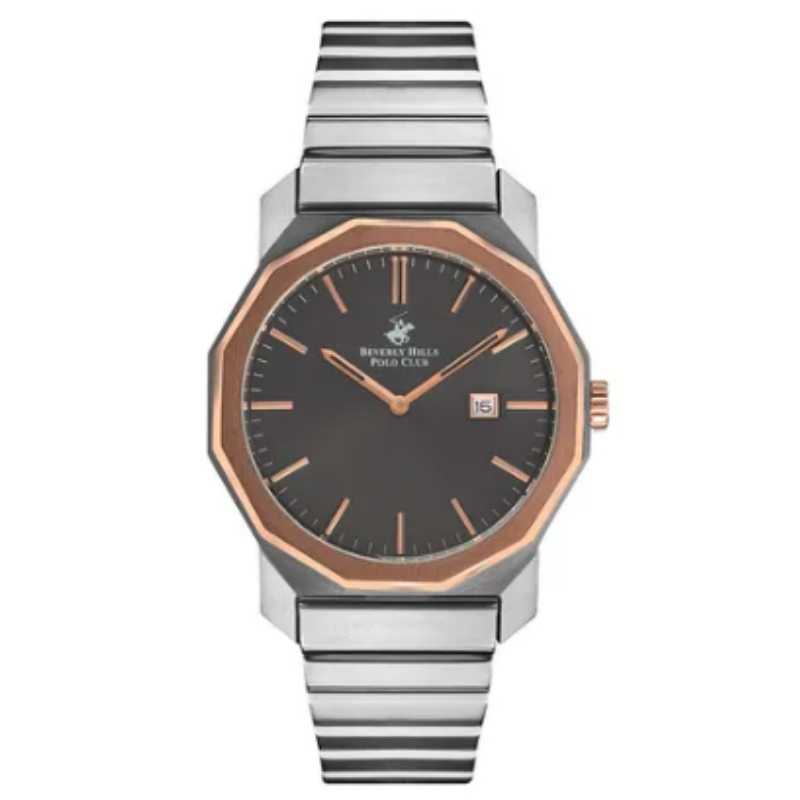Beverly Hills Polo Club Multi Function Grey Dial Watch - BP3140X.560