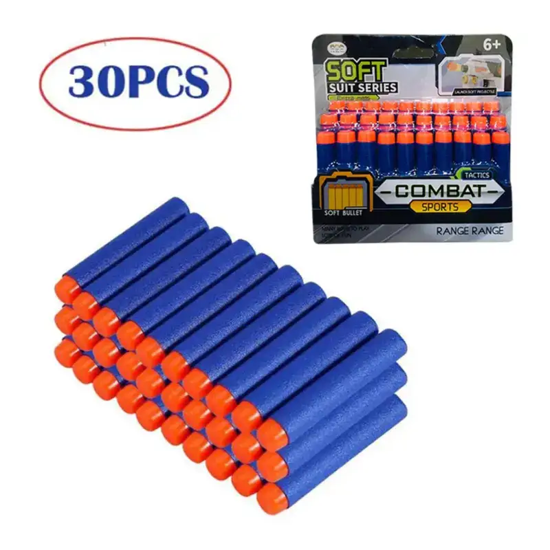 Nerf Soft Dart Foam Refill - 30 pcs - Blue