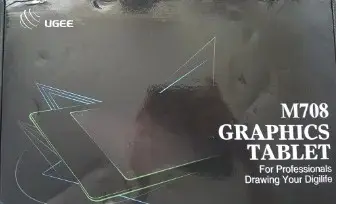 Ugee M708 Upgraded Graphics Drawing Tablet