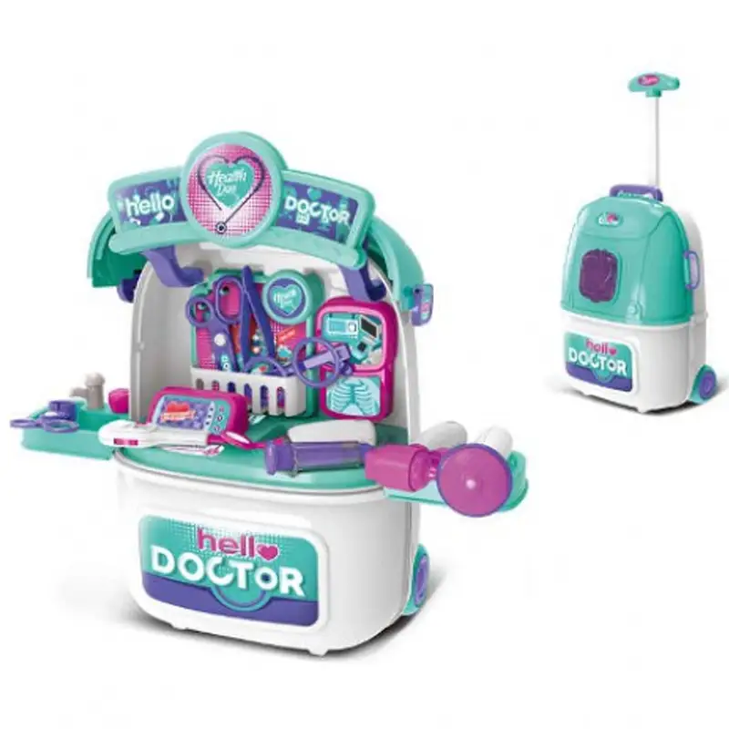 Hello Doctor Play Set With Wheel Trolley Case & Accessories