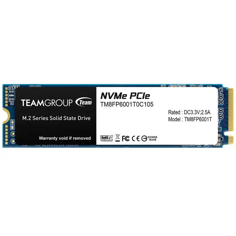 Team Group MP33 1TB NVMe Single Cut SSD