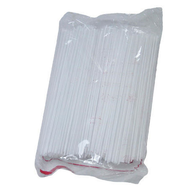 White Drinking Straws (Packet)