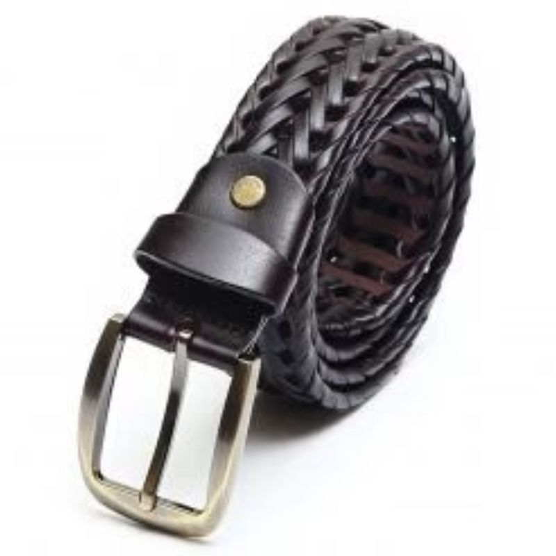 Jild Stylish Braided Leather Belt For Men