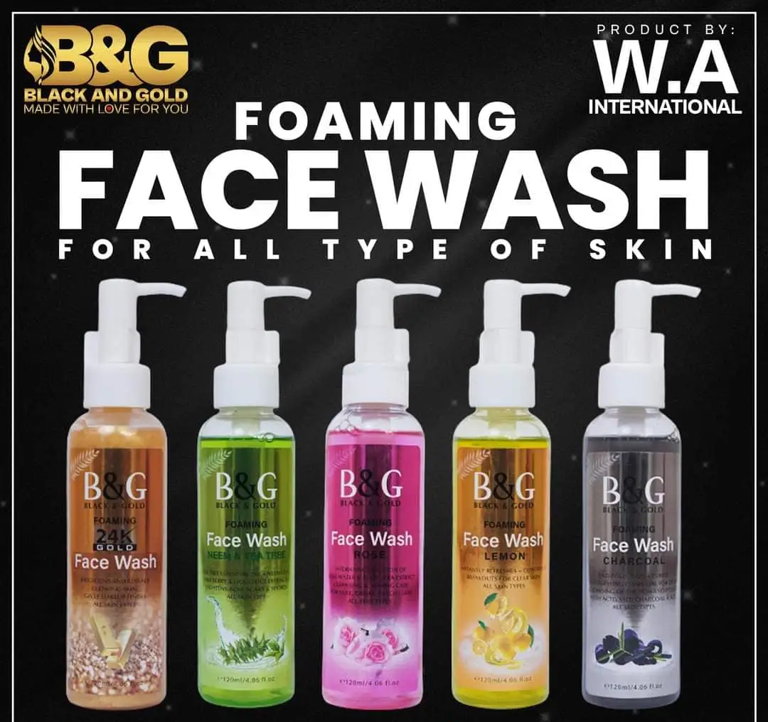 B&G Facewash in 5 Variants 120ml
