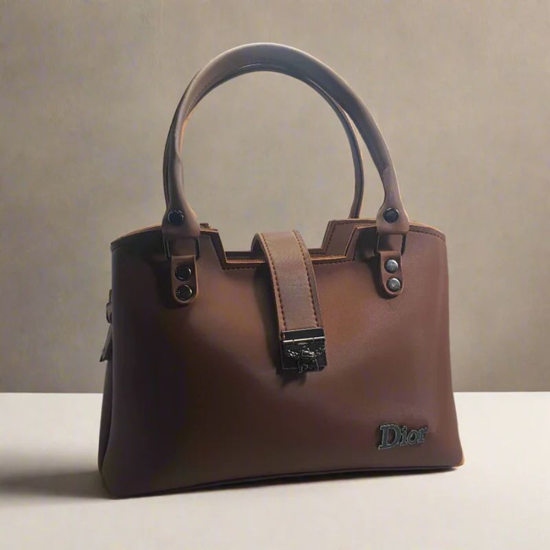 Elegant Brown Handbag For Women's