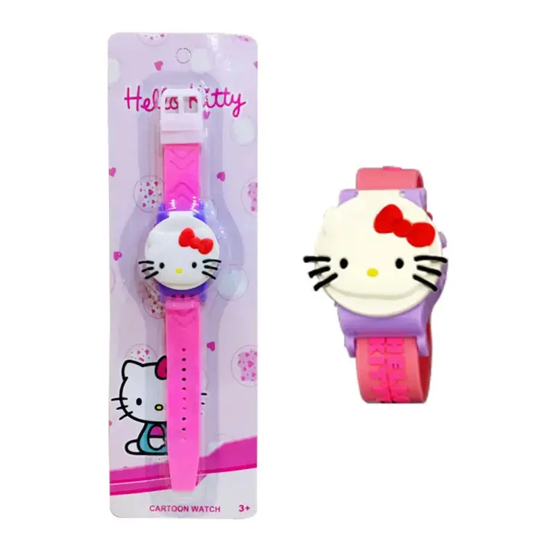 Hello Kitty Wrist Watch For Girls - Pink