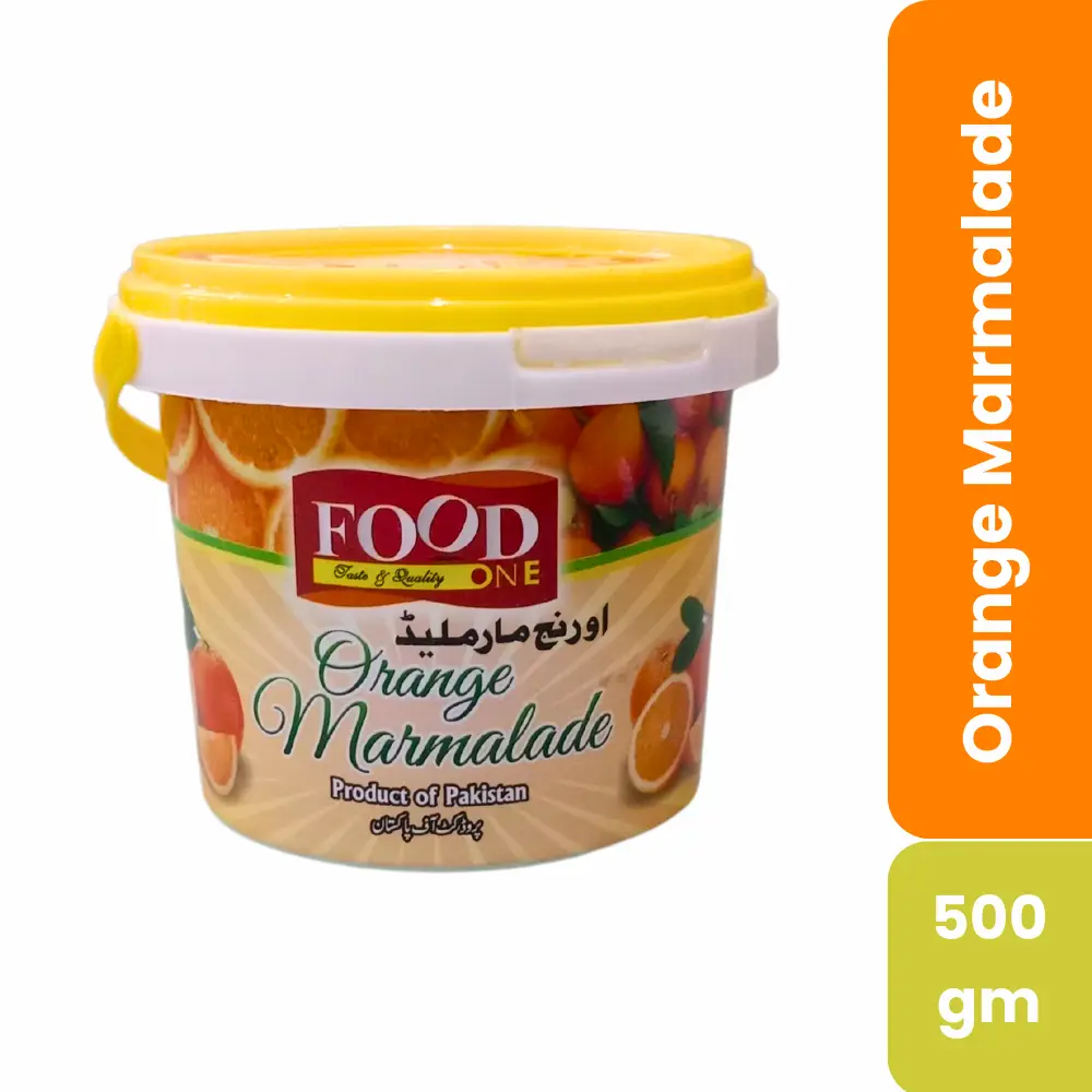 Premium Orange Marmalade – 500g | Zesty, Sweet & Citrusy Delight