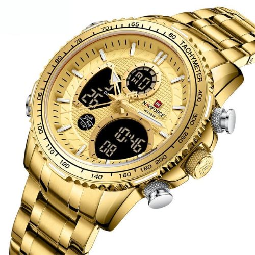 NaviForce Dual Time Watch For Men Edition With Official Warranty