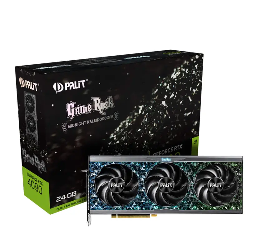 Palit GeForce RTX® 4090 GameRock 24GB GDDR6X 384bit (NON OC) Graphic Card