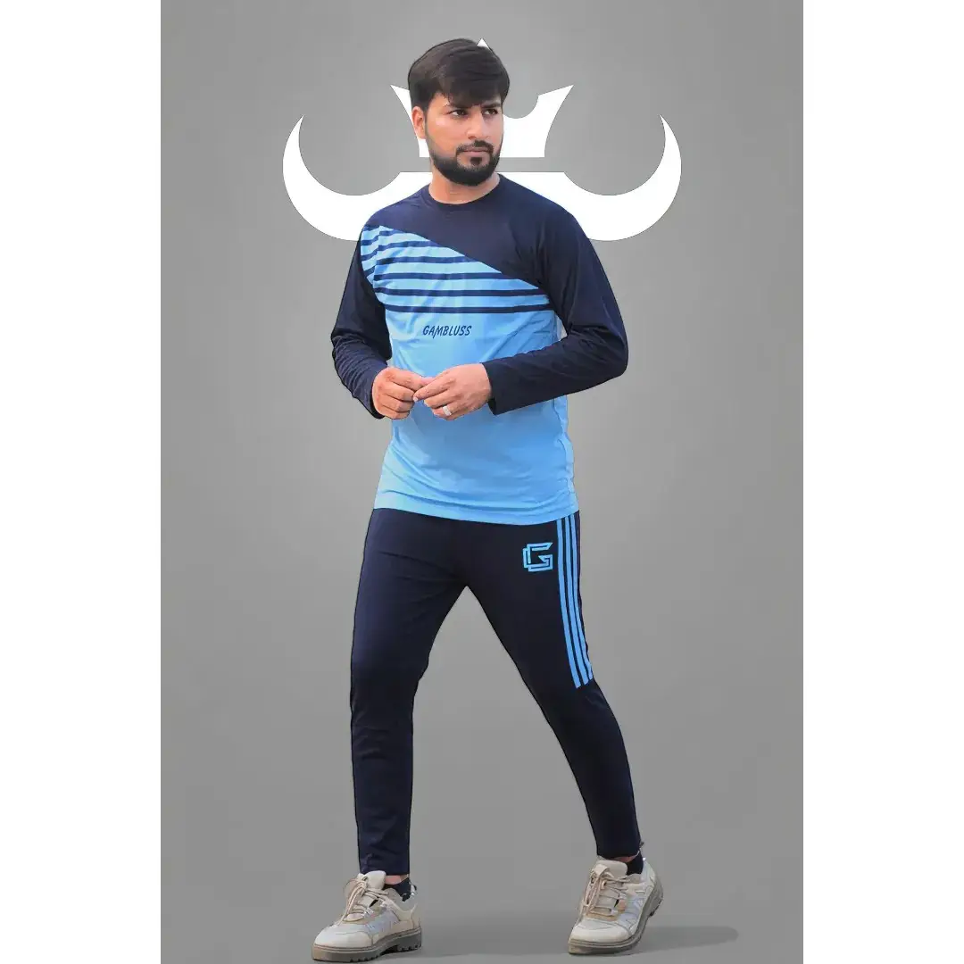 Gambluss Aqua Attire tracksuit- Navy